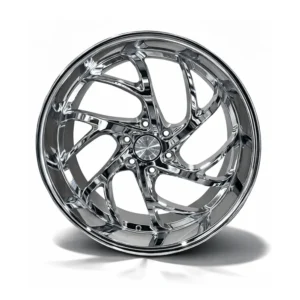 Esko JR Wheels – 24” Staggered (24x9 / 24x11) – 6x139 – Chrome