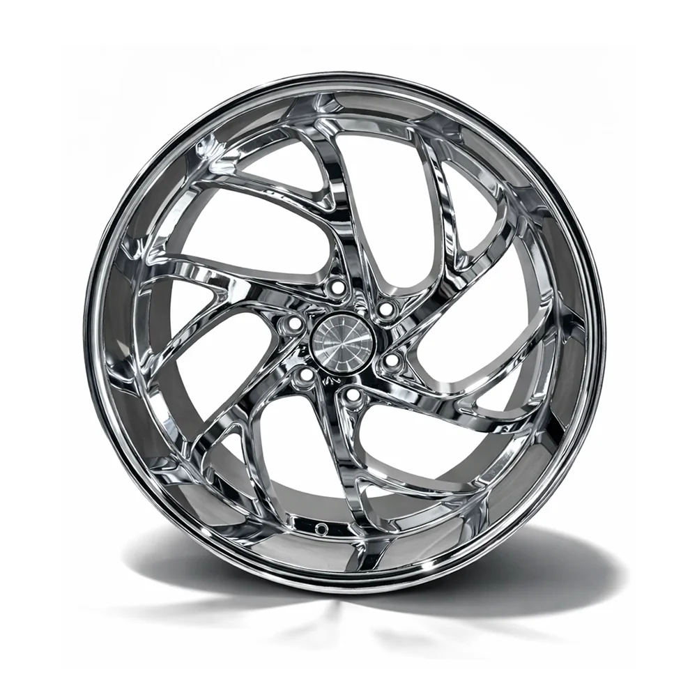Esko JR Wheels – 24” Staggered (24x9 / 24x11) – 6x139 – Chrome